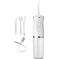 Nexxt Waterflosser - 3 Standen - Oplaadbaar via USB-C - IPX6 waterdicht - 220 ml Watertank