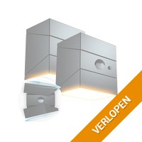 2 x FlinQ TwistCube wandlamp