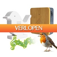 Voordeelvanger.nl: Vogelhuisje met vogelgeluiden