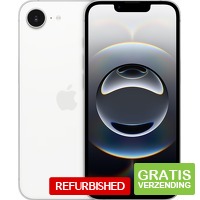 Refurbished iPhone 16e 128GB wit (Zo goed als nieuw)