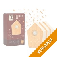 3 x Yula Living vogelgeluiden huisje