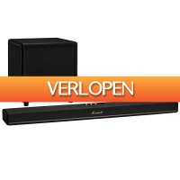 iBOOD.com: Marshall Heston 120 Soundbar + Heston Sub 200 Subwoofer | Dolby Atmos
