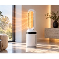 Bekijk de deal van Voordeelvanger.nl: Bladloze ventilatorkachel 2-in-1