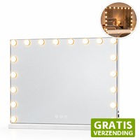 DealDonkey.com: XEMM Hollywood Spiegel 18 Led Lampen - wit