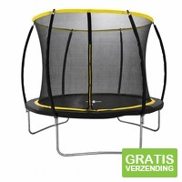 Dunlop Trampoline Veiligheidsnet 183 cm - Geel/zwart