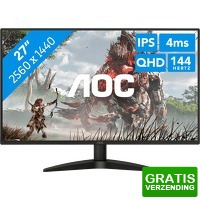 Bekijk de deal van Coolblue.nl 1: AOC AGON B3 Q27B36X monitor