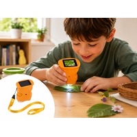 Bekijk de deal van DealDonkey.com 3: Digitale Kinder Microscoop 1000x Zoom - Foto en Video Opname - 600mAh Oplaadbaar - Educatief & Wetenschappelijk Speelgoed voor Kinderen