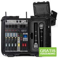 Vonyx VMA106 mixer in stevige flightcase