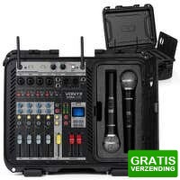 Bekijk de deal van MaxiAxi.com: Vonyx VMA106 mixer in stevige flightcase