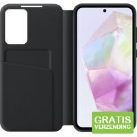 Samsung Galaxy A35 Smart View Book Case zwart