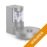 Robotstofzuiger met zelfleegstation en dweilfunctie