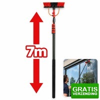 Bekijk de deal van DealDonkey.com 4: Nexxt Waterbezem - 7 m - Waterborstel - Uitschuifbaar - Oranje