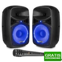 Bekijk de deal van MaxiAxi.com: Vonyx VPS082 A karaoke set voor volwassenen
