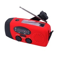 Nexxt Noodradio - Handdynamo - Zonnepaneel - Powerbank - LED Zaklamp