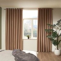 Bekijk de deal van DealDonkey.com 4: Mesa Living Verduisteringsgordijn 300 x 250 cm - Taupe