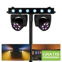 BeamZ Fuze Twin wash moving head bar