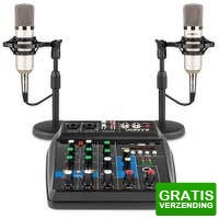Bekijk de deal van MaxiAxi.com: Vonyx VMM100 podcast set