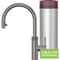Quooker PRO3 + Quooker Flex Round Gunmetal