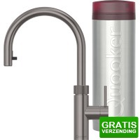 Bekijk de deal van Coolblue.nl 3: Quooker PRO3 + Quooker Flex Round Gunmetal