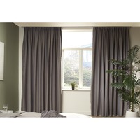 Mesa Living Verduisteringsgordijn 150 x 250 cm - Lichtgrijs