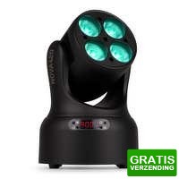 Bekijk de deal van MaxiAxi.com: BeamZ NOVA420-BK wash moving head