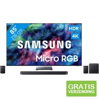 Samsung Micro RGB R95H (2026) en soundbar
