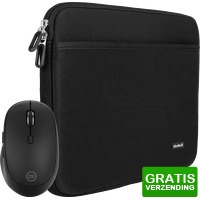 Bekijk de deal van Coolblue.nl 2: BlueBuilt Laptophoes 33 cm 14 inch S zwart + Tradendum Muis