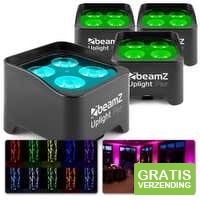4 x BeamZ BBP90 uplighters