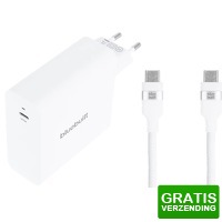Bekijk de deal van Coolblue.nl 2: BlueBuilt 140W GaN UBC-C oplader wit