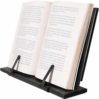 XEMM Verstelbare Boekenstandaard - 7 Standen - Voor Boeken & Tablets - zwart