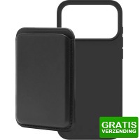 Bekijk de deal van Coolblue.nl 2: BlueBuilt MagSafe Hoesje iPhone 18 Pro Max zwart + Kaarthouder Leer zwart