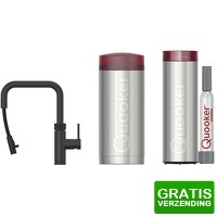 Bekijk de deal van Coolblue.nl 3: Quooker COMBI+ & Quooker Flex Square zwart & Quooker CUBE