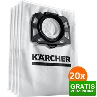 Bekijk de deal van Coolblue.nl 2: 5 x Karcher stofzuigerzak voor WD 4/5/6
