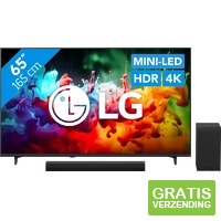 LG Mini-LED QNED71 (2026) en soundbar