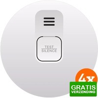 Bekijk de deal van Coolblue.nl 2: ELRO Blue Line CBFS36 Rookmelder 4-pack (5 jaar)