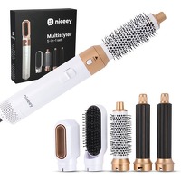 Bekijk de deal van DealDonkey.com 2: Niceey 5-in-1 Krultang - Fhnborstel - Multistyler - Airstyler