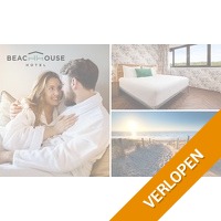 Luxe overnachting voor 2 + ontbijt aan zee