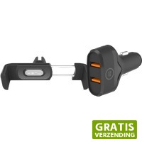 Coolblue.nl 1: Kenu Telefoonhouder Auto Luchtrooster + BlueBuilt Autolader Quick Charge 18W