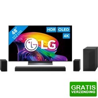 Bekijk de deal van Coolblue.nl 1: LG OLED C6 (2026) en soundbar