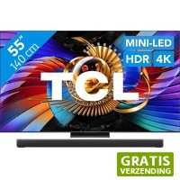 Coolblue.nl 1: TCL SQD Mini-LED 80 L (2026) en soundbar