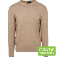 Steppin' Out Trui Cotton Cashmere Camel