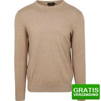 Bekijk de deal van Suitableshop: Steppin' Out Trui Cotton Cashmere Camel