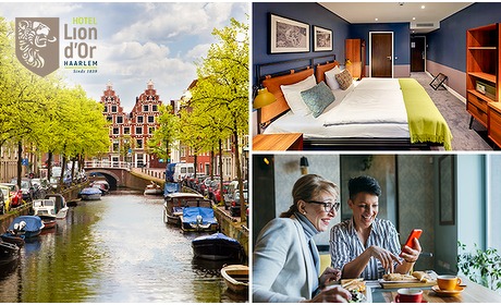 Social Deal: VIP-overnachting voor 2 in Haarlem + ontbijt + borrelplank