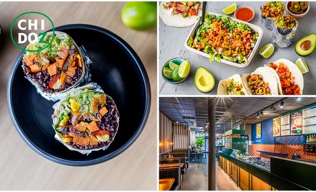 Social Deal: Burrito of nacho bowl + drankje voor afhaal bij Chidoz