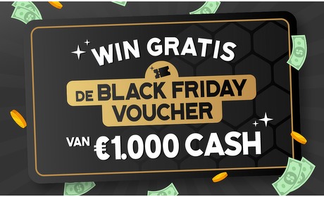 Social Deal: Gratis kans op de Black Friday Voucher van 1,000 euro cash