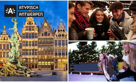Social Deal: Schaatsen in hartje Antwerpen + 3 drankjes