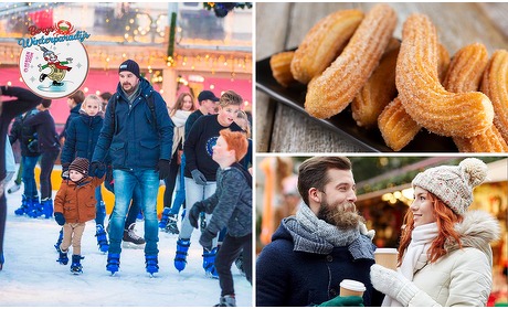 Social Deal: Schaatsarrangement + hapje en drankje