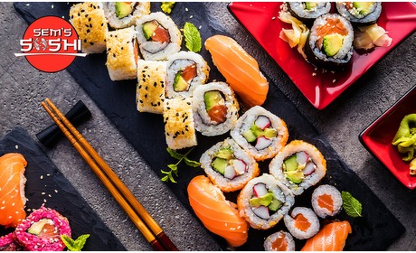 Social Deal: Sushibox (32, 60 of 80 stuks) voor afhaal